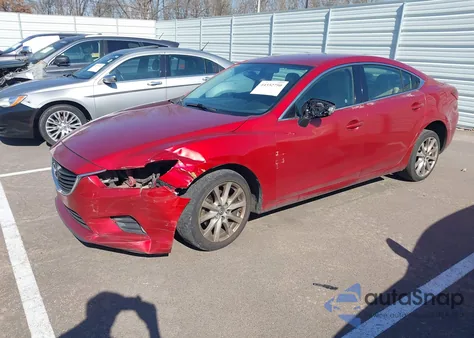 2015 Mazda Mazda6 I Sport из США, поврежденный, VIN JM1GJ1U67F1165336